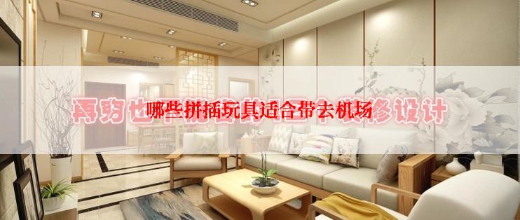 哪些拼插玩具适合带去机场