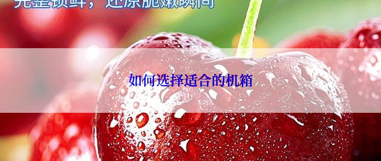 如何选择适合的机箱