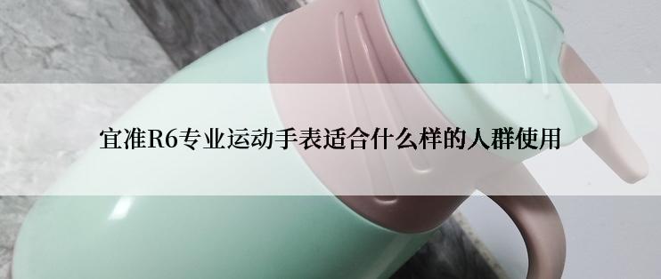 宜准R6专业运动手表适合什么样的人群使用