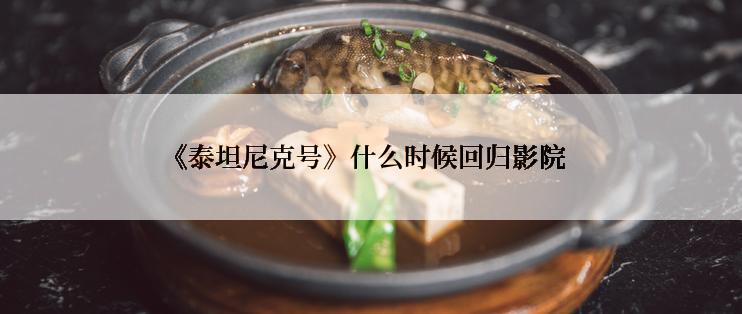 《泰坦尼克号》什么时候回归影院