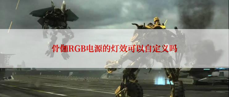 骨伽RGB电源的灯效可以自定义吗
