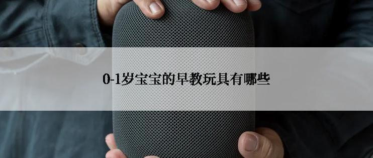 0-1岁宝宝的早教玩具有哪些