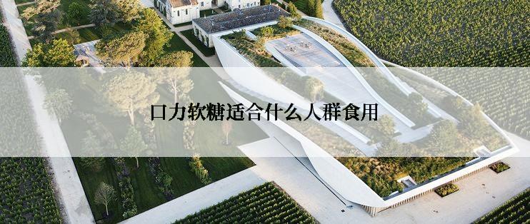 口力软糖适合什么人群食用