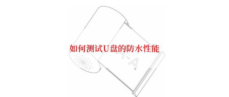 如何测试U盘的防水性能