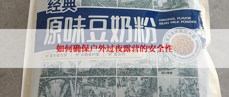 如何确保户外过夜露营的安全性