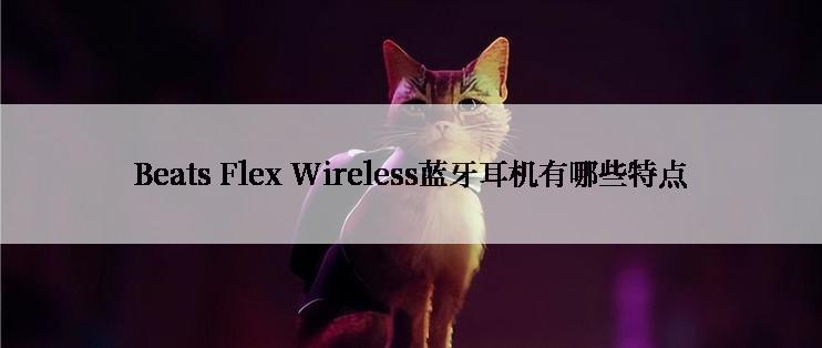 Beats Flex Wireless蓝牙耳机有哪些特点