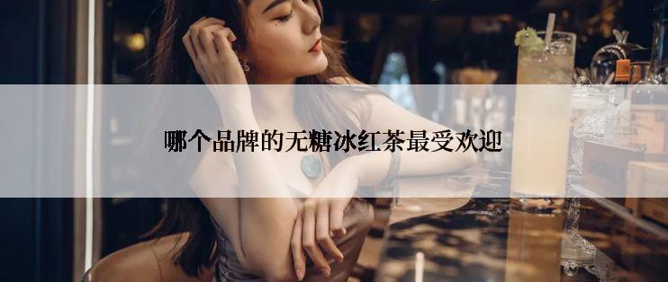 哪个品牌的无糖冰红茶最受欢迎