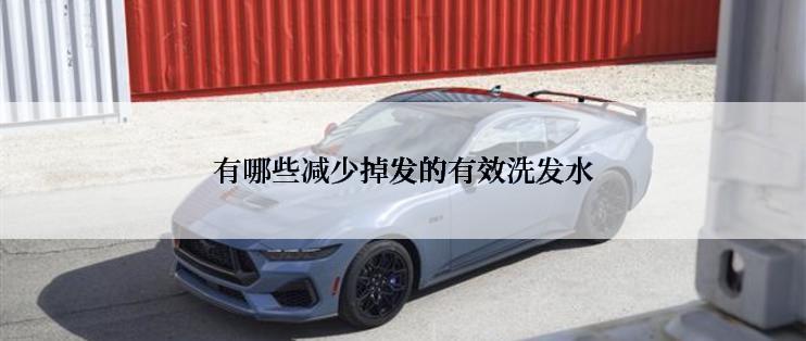 有哪些减少掉发的有效洗发水