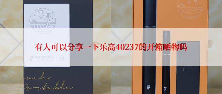 有人可以分享一下乐高40237的开箱晒物吗