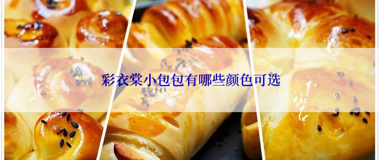  彩衣棠小包包有哪些颜色可选
