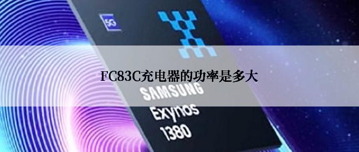 FC83C充电器的功率是多大