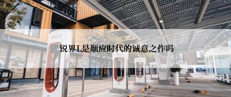  锐界L是顺应时代的诚意之作吗