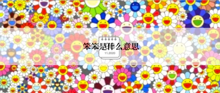  笨笨是什么意思