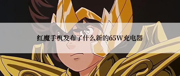 红魔手机发布了什么新的65W充电器