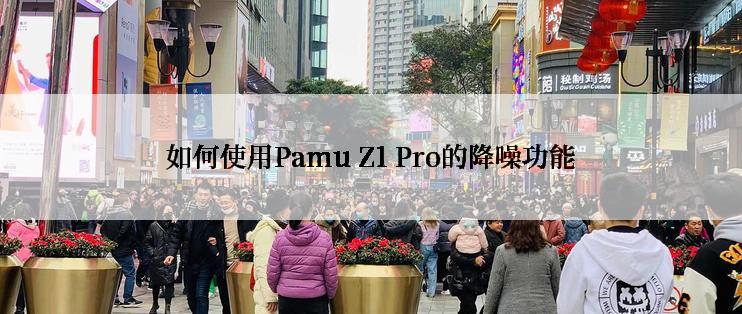 如何使用Pamu Z1 Pro的降噪功能