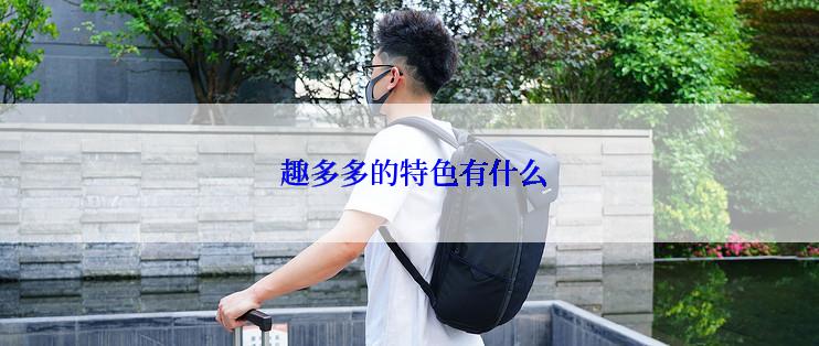  趣多多的特色有什么