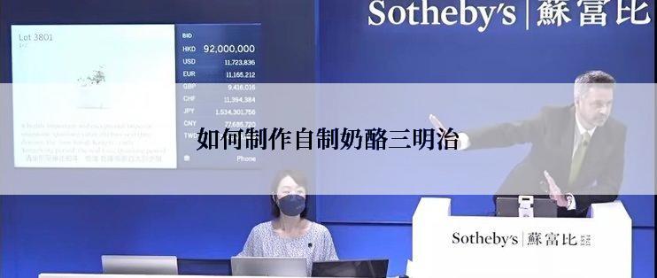 如何制作自制奶酪三明治