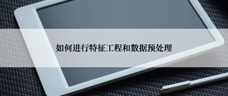 如何进行特征工程和数据预处理