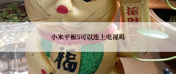 小米平板5可以连上电视吗