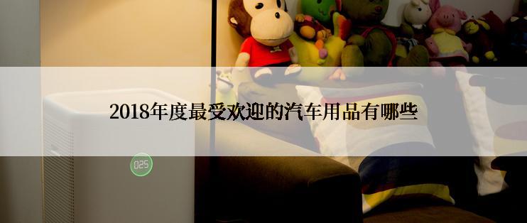 2018年度最受欢迎的汽车用品有哪些