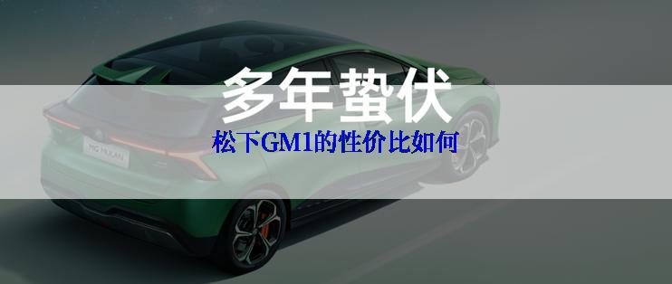 松下GM1的性价比如何