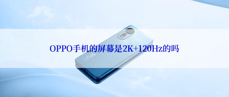 OPPO手机的屏幕是2K+120Hz的吗