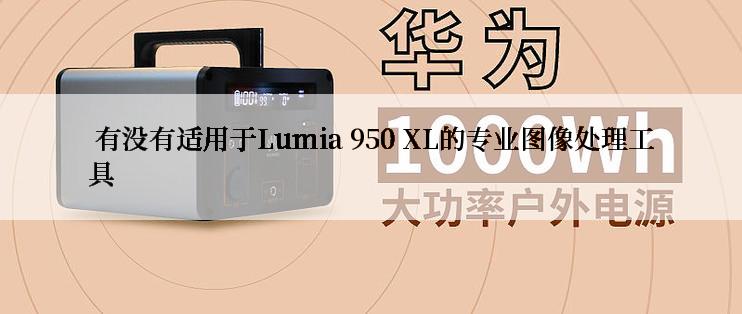  有没有适用于Lumia 950 XL的专业图像处理工具
