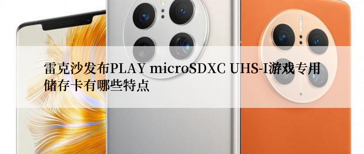 雷克沙发布PLAY microSDXC UHS-I游戏专用储存卡有哪些特点