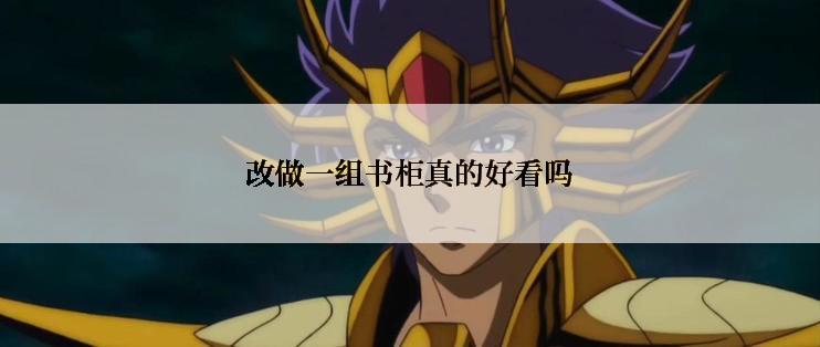 改做一组书柜真的好看吗