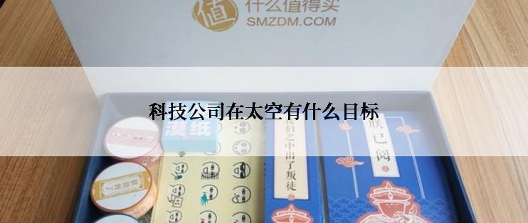 科技公司在太空有什么目标