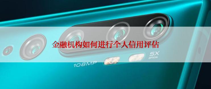 金融机构如何进行个人信用评估