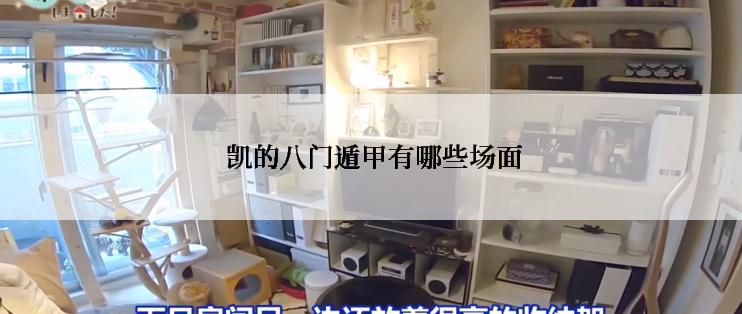  凯的八门遁甲有哪些场面