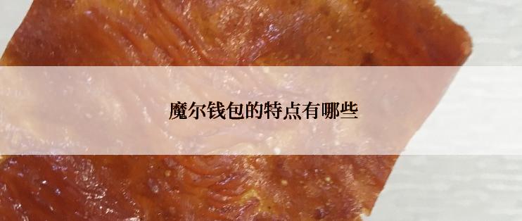  魔尔钱包的特点有哪些