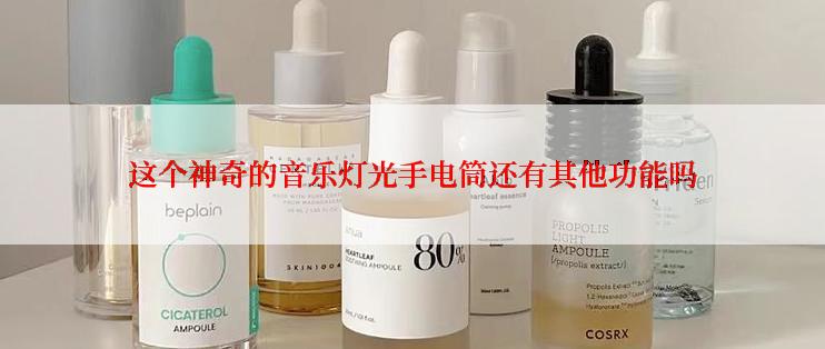 这个神奇的音乐灯光手电筒还有其他功能吗