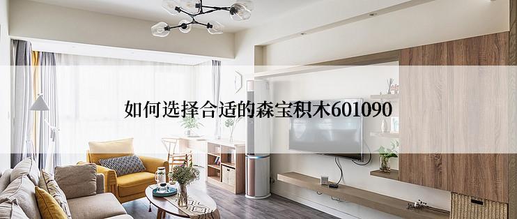 如何选择合适的森宝积木601090