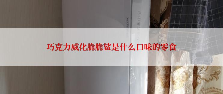 巧克力威化脆脆鲨是什么口味的零食