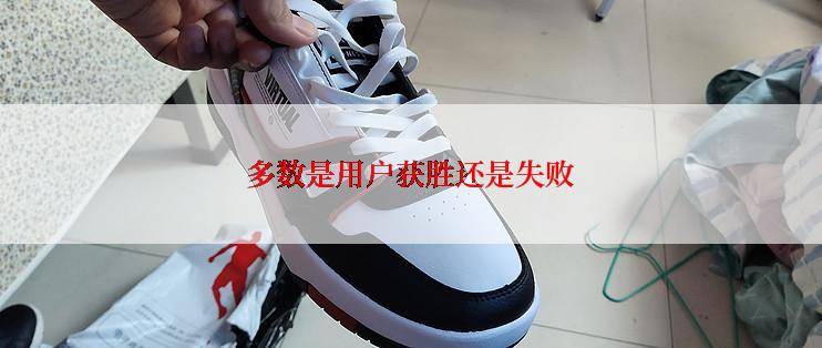 多数是用户获胜还是失败