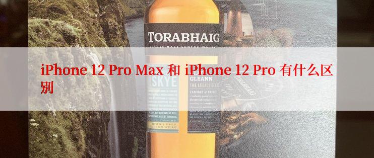 iPhone 12 Pro Max 和 iPhone 12 Pro 有什么区别