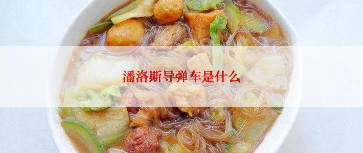 潘洛斯导弹车是什么