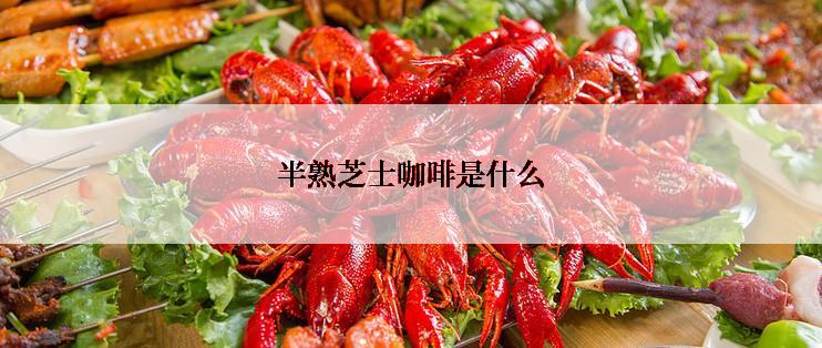 半熟芝士咖啡是什么