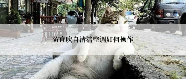 防直吹自清洁空调如何操作