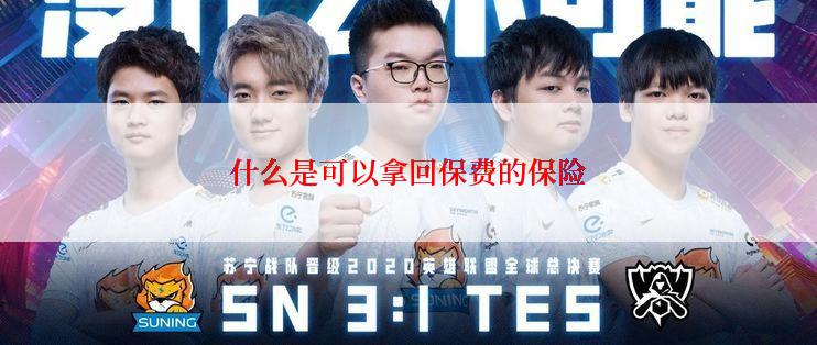 什么是可以拿回保费的保险