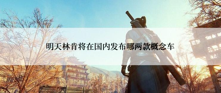 明天林肯将在国内发布哪两款概念车
