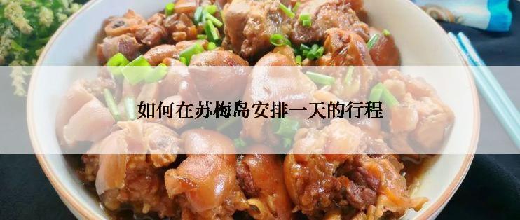 如何在苏梅岛安排一天的行程