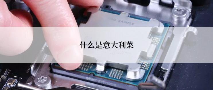 什么是意大利菜