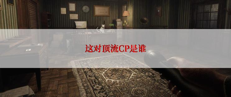 这对顶流CP是谁