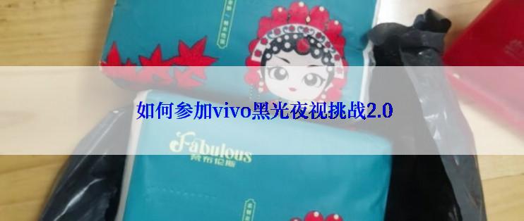 如何参加vivo黑光夜视挑战2.0