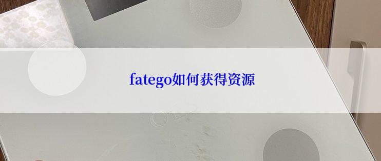  fatego如何获得资源