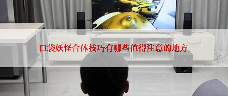 口袋妖怪合体技巧有哪些值得注意的地方