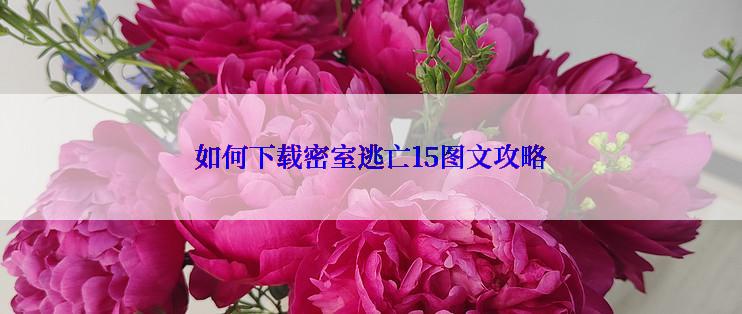 如何下载密室逃亡15图文攻略